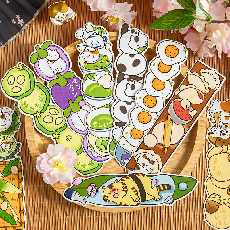 30pcs/lot bookmarks Mountain Cat's Taste Seeking Memoirs book bookmark for books Gift Share/book markers/stationery
