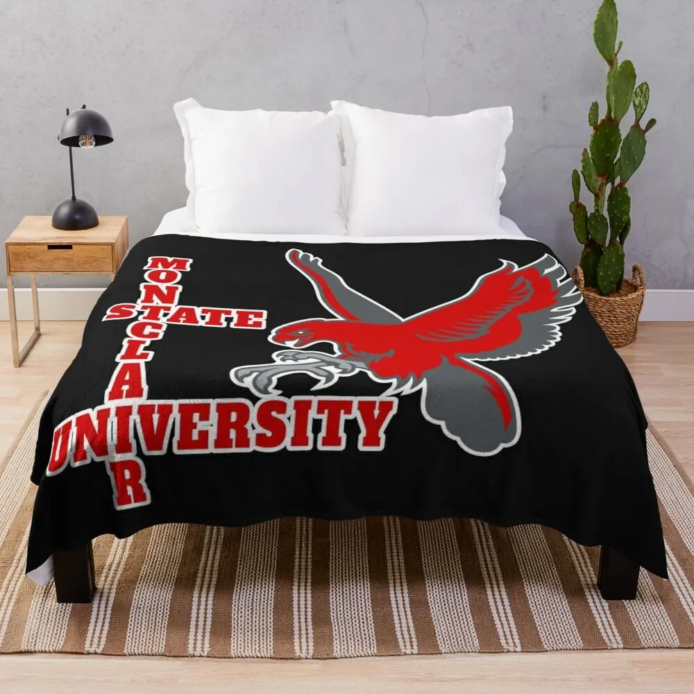 Montclair State University Throw Blanket halloween Retros manga Blankets