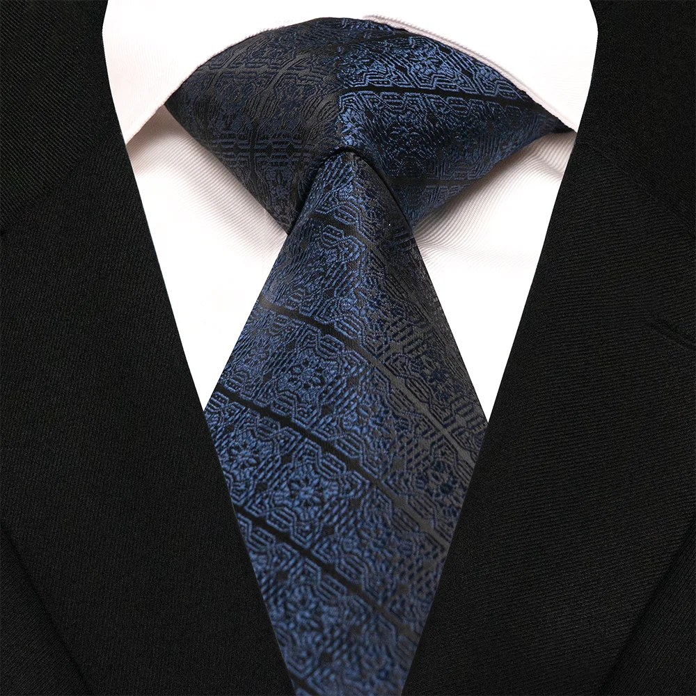EASTEPIC 8 cm elegante gestreifte Krawatten für Herren, Herren-Accessoire, karierte Krawatte, Paisley-Krawatte, Blumenmuster, für formelle Anlässe, Hochzeitsgeschenk – Detail 25