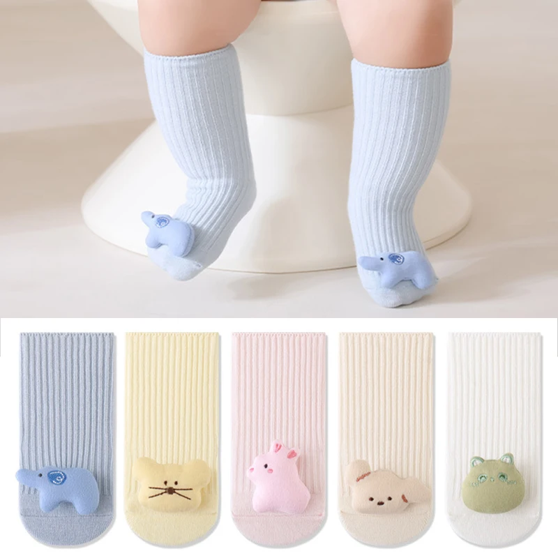 Newbon Floor Socks Non-slip Kids Socks Cute Cartoon Socks For Boys And Girls Comfy Breathable Baby Floor Socks Accessories