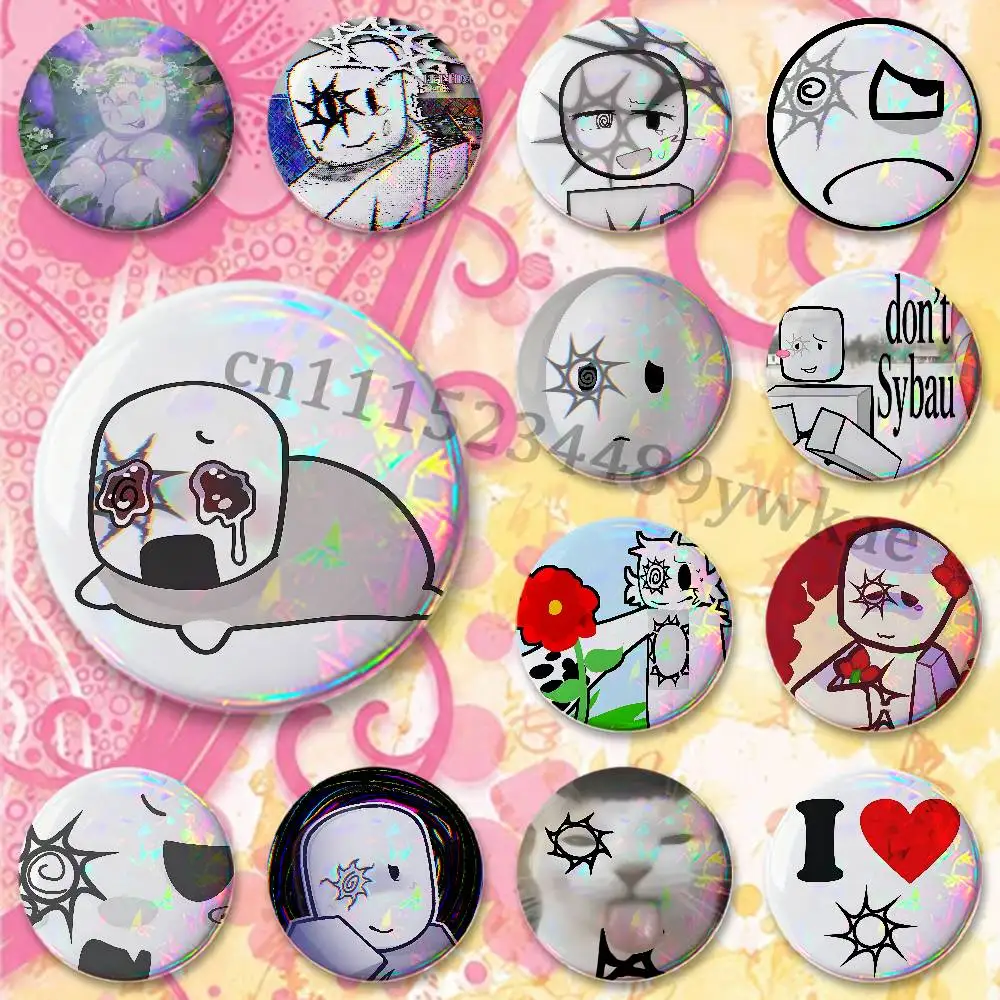 L-Let Him Go Broken S-Spawn Artist Alley Fan-made Merch Custom Badges 75mm 44mm 25mm 32mm 58mm Collect Gifts Large
