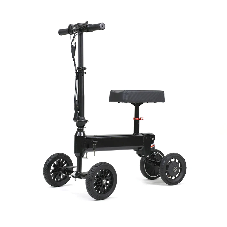 Electric Foldable Four-Wheel Mobility Scooter-Disabled-Friendly Portable Removable Battery (120kg Weight Capacity) 8