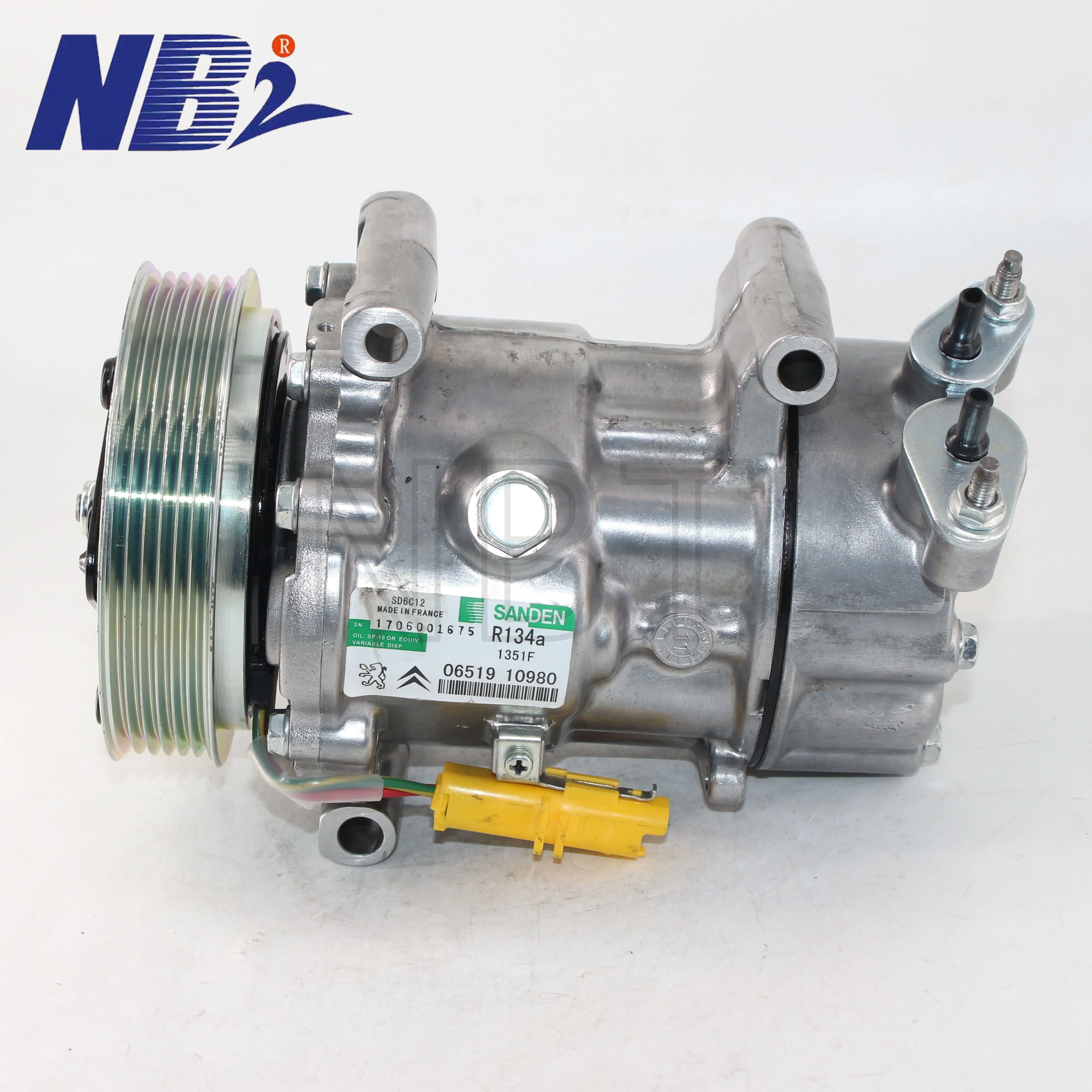 For CIT ROEN Peuge ot 308 2010-2018 Air Con Compressor 8FK351316-381 AC Conditioning 6453PP 6453RE 6453RF