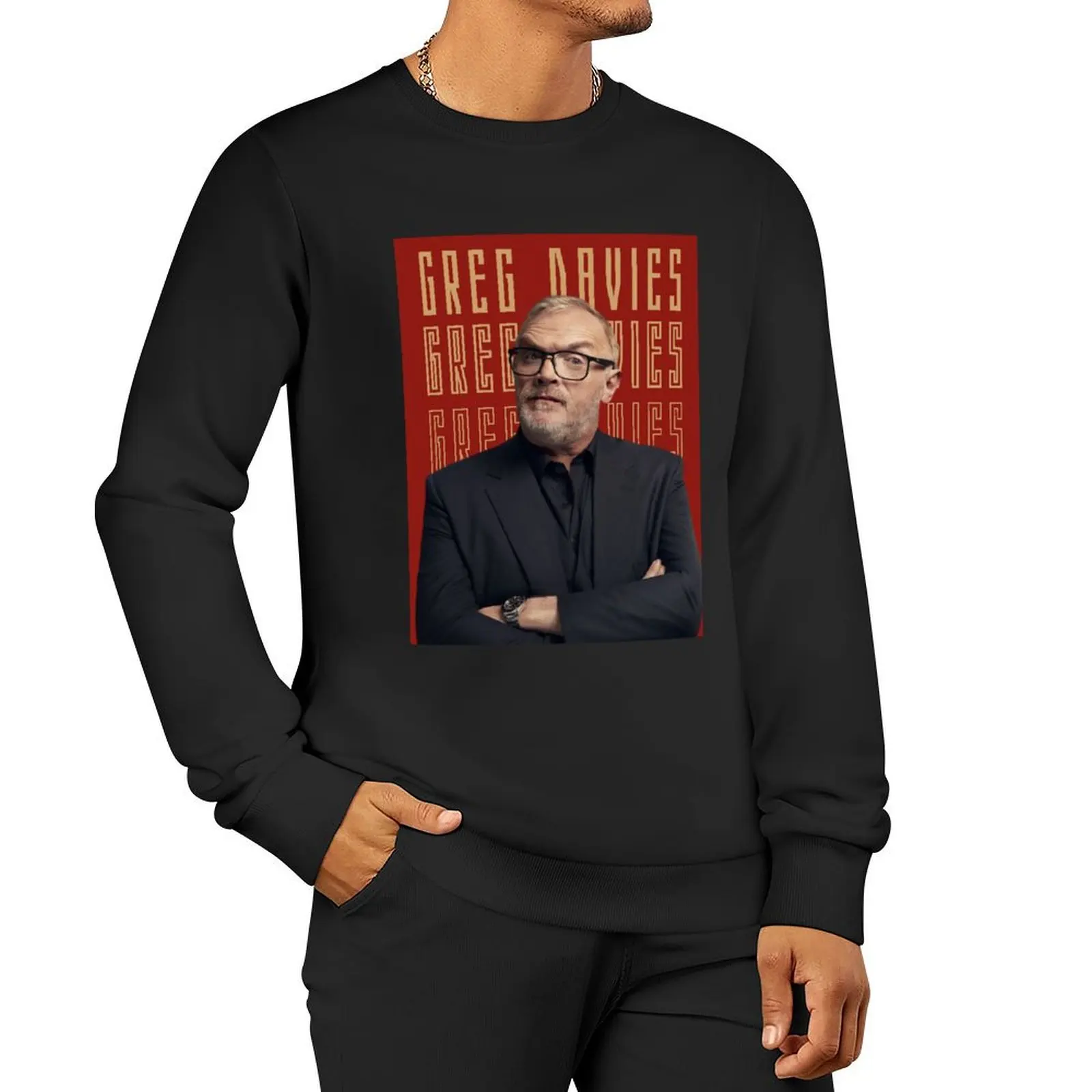 The Taskmaster Greg Davies Pullover Hoodie men's winter sweater men's sweatshirt