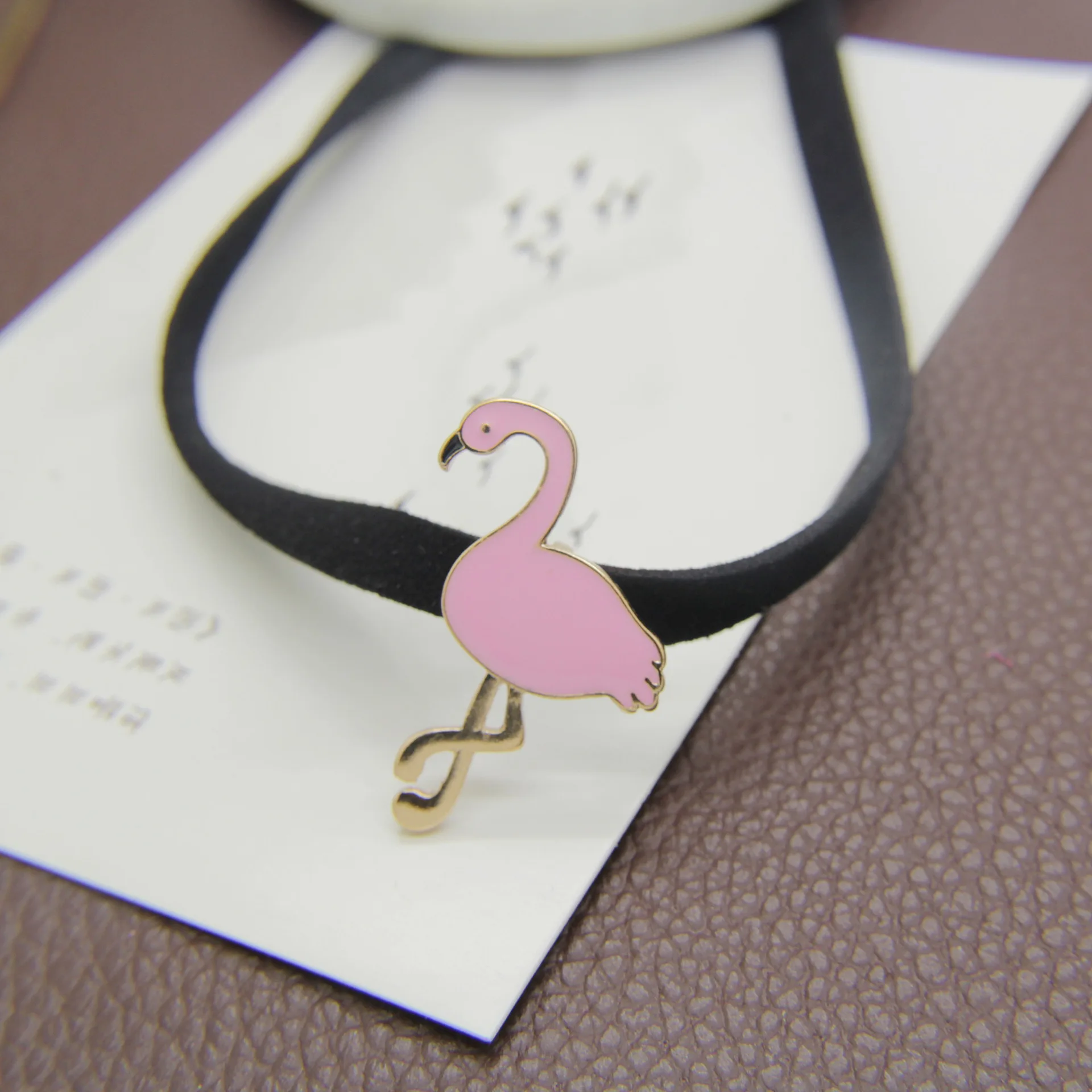 Unwavering Love! Couple Flamingo Cartoon Brooches Cute Animal Enamel Badges Clothes Lapel Pins Bag Jewelry Gift for Friends Kids