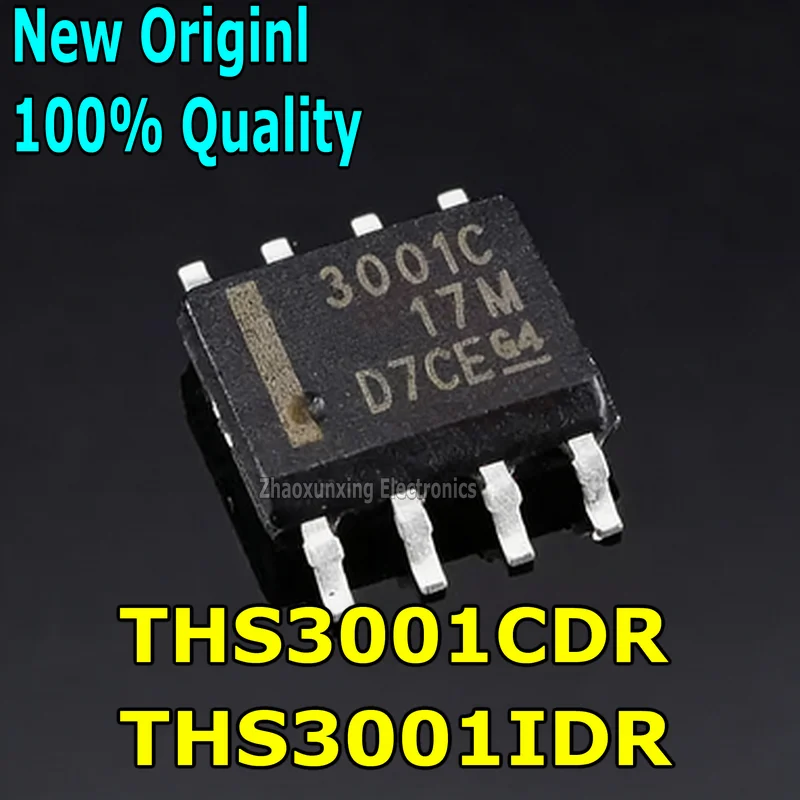 1PCS  New  THS3001CDR   3001C  THS3001IDR   3001I   SOP-8  High-frequency broadband amplifier chip