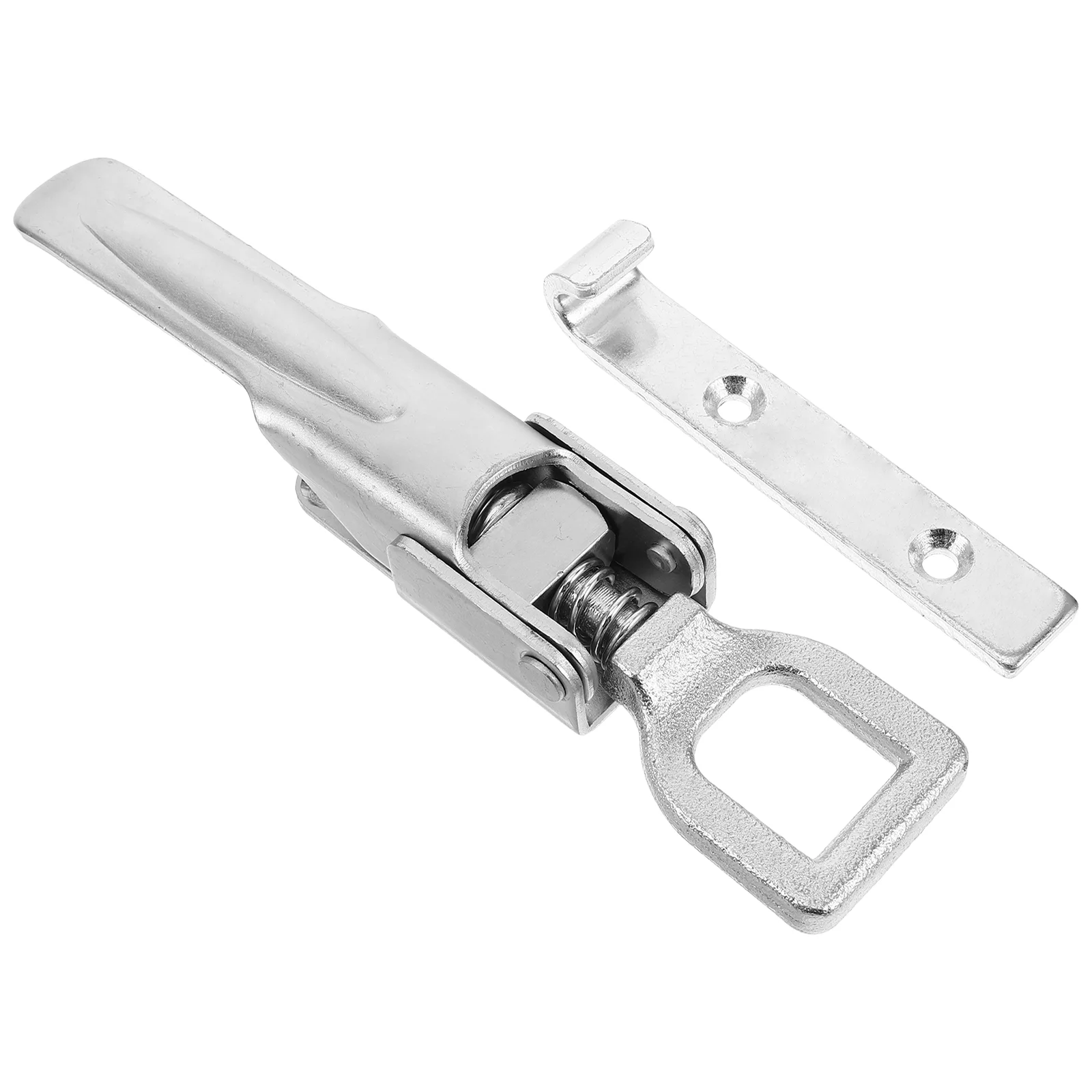 Cars Spring Buckle Boat Safety Chain Sports Trailer Ramp Latch Hooks Rescue Silver Tow for Parts