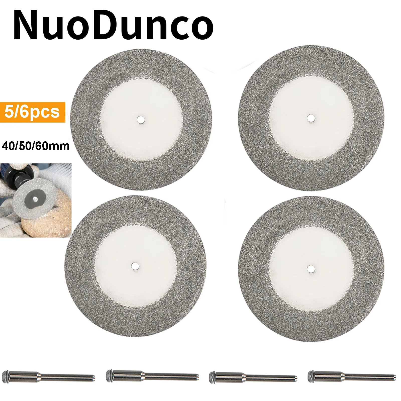 

40/50/60mm Diamond Cutting Disc Abrasive Grinding Wheel Disc Mini Circular Saw Blade Power Tool Mandrel Rotary Cutting Machine