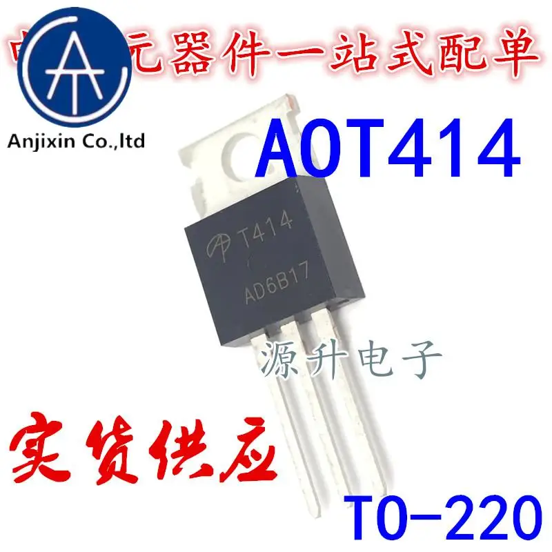 10PCS 100% orginal new AOT414/T414