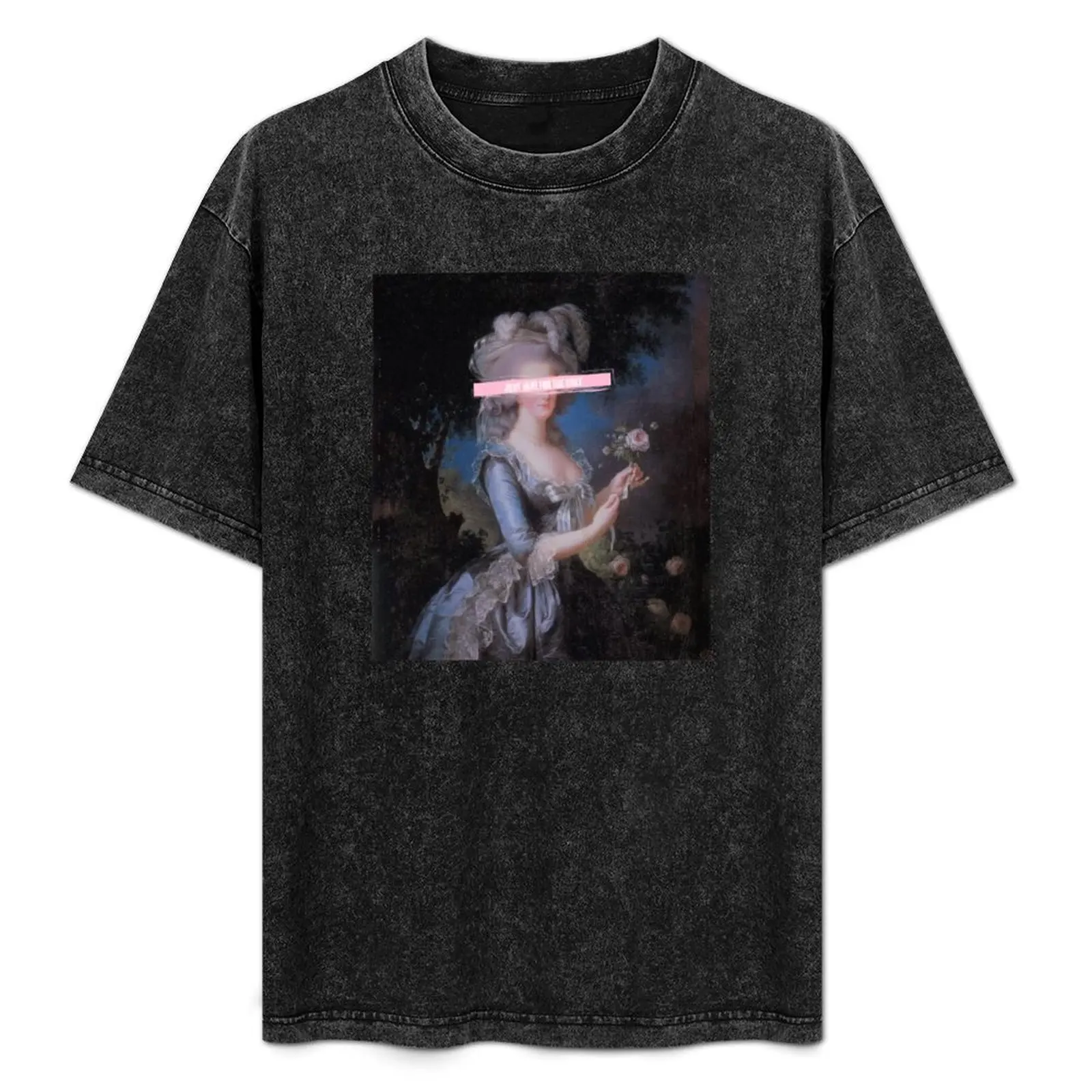 

Marie Antoinette Just here for the cake T-Shirt Mechanic Work Tee Shirt