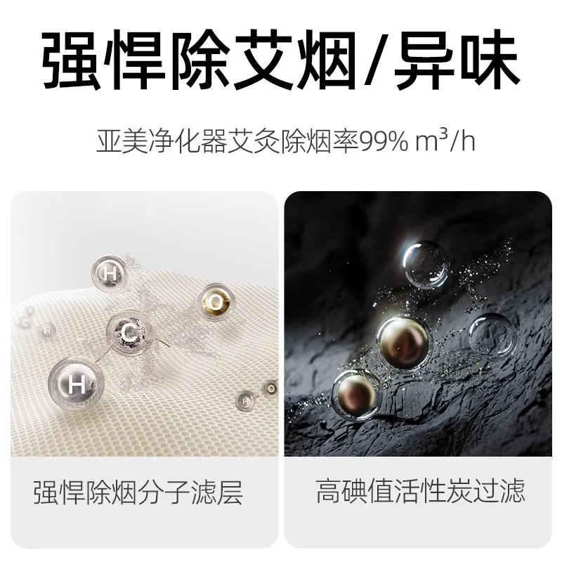 Purificador de humo de moxibustión móvil, máquina de escape de humo, sistema de fumar doméstico, filtro de soldadura para marcar soldadura