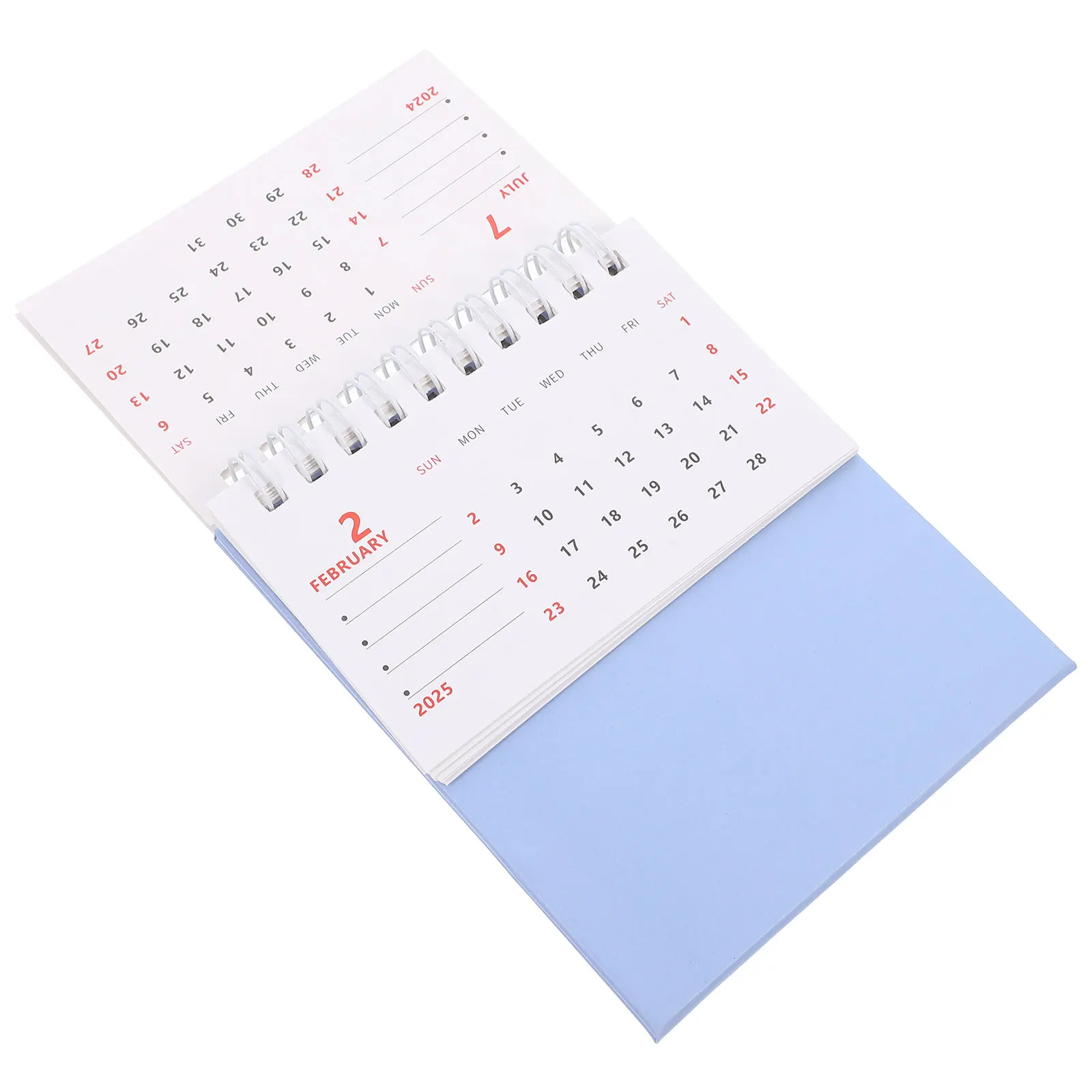

Mini Desk Calendar 2025 2024 7-2025 12 Monthly Planner Note Small Standing Daily Use Home Office Supplies Schedule