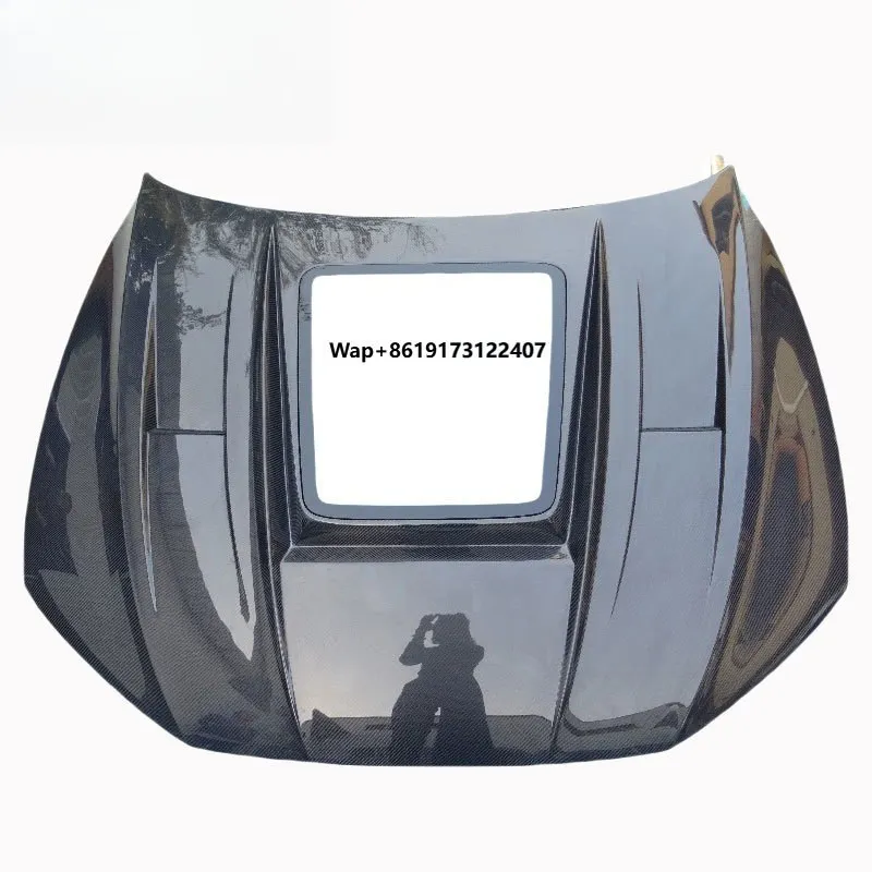 

High Quality Transparent Carbon Fiber Car Engine Hood New Design for 2019-2021 A7 Bonnet Hood