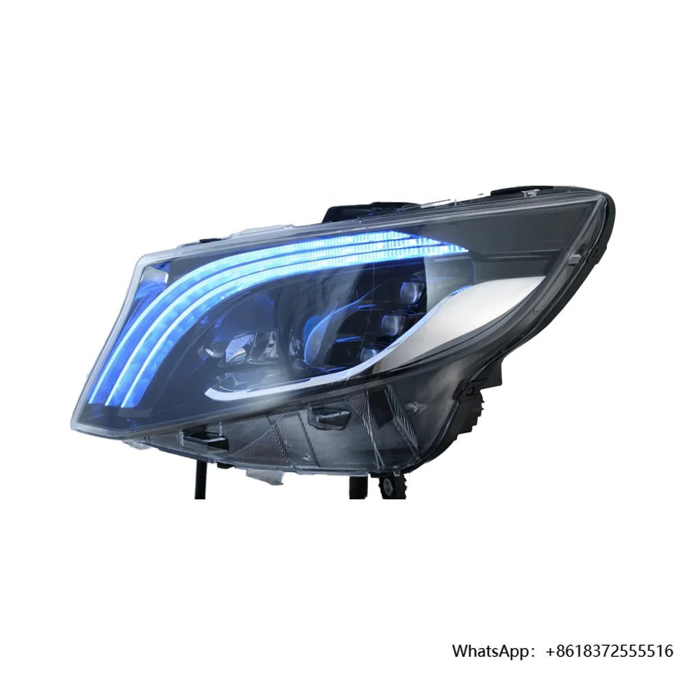 

daVLAND High-Quality 12V Cool White ABS Front Lamps for VITO 2016-Up