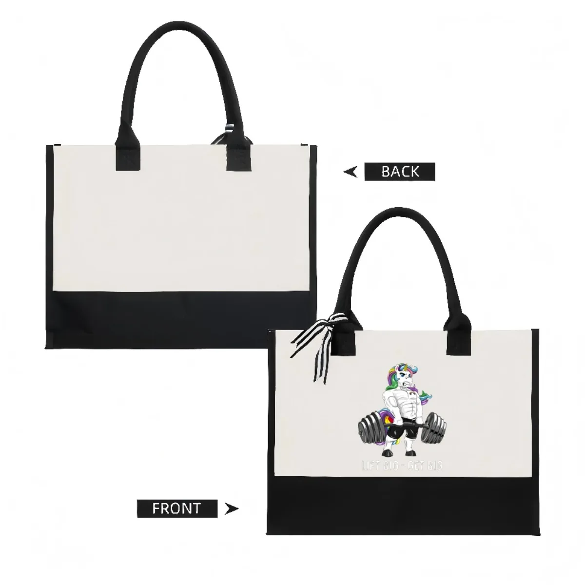 Gstaad 2026 وصول جديد موضة عملية واسعة حقيبة حمل قابلة لإعادة الاستخدام نمط طباعة 2 لهجة الثقيلة حقيبة كتف كبيرة للجميع #2