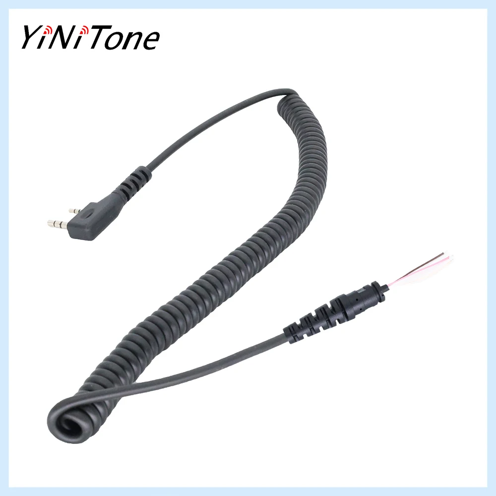 

Handheld Ridao Speaker Mic DIY Accessories Cable For Baofeng UV-82 UV-5R For Kenwood TK370 Repair Replacement