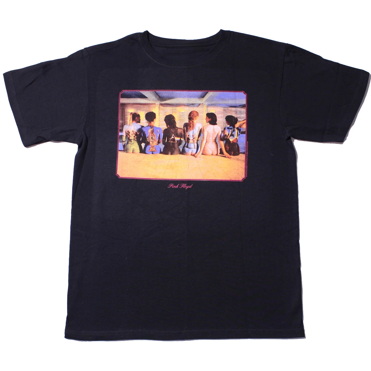 Back Catalogue Camiseta de algodón con estampado de la banda Pink Floyd para hombre y mujer, ropa de calle de verano