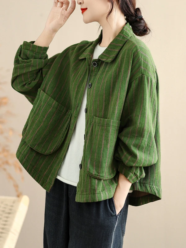 

Faionable Casual Women's Jaet with Large kets All-Match Outerwear Open Cardigan Top for Autumn 2025 Ladies' Wardrobe
