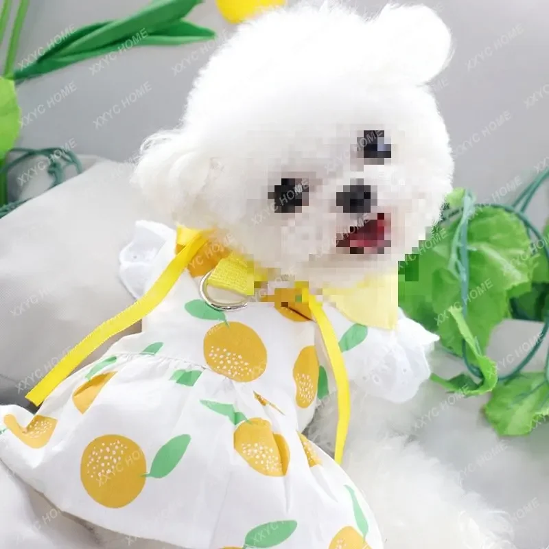 

Dog Clothes Pet Pumpkin Skirt Cat Small Dog Princess Tulle Skirt