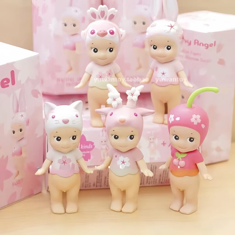 

Sonny Angel Mini Figure Cherry Blossom Spring Series Cherry Blossom Limited Editions Blind Box Mysteries Cute Surprise Doll Gift