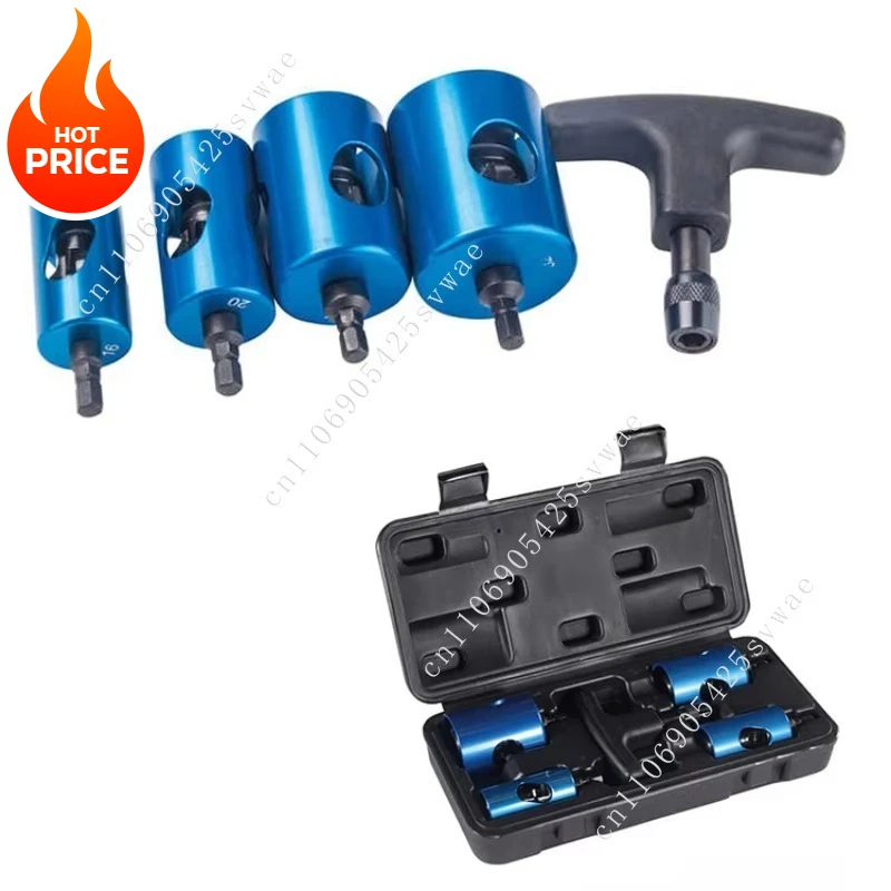 جديد ZUPPER PS-1632B أداة إزالة حواف الأنابيب اليدوية مجموعة أدوات إزالة الأزيز الأنابيب اليدوية لأنابيب مركبة متعددة الطبقات وأنابيب Pex