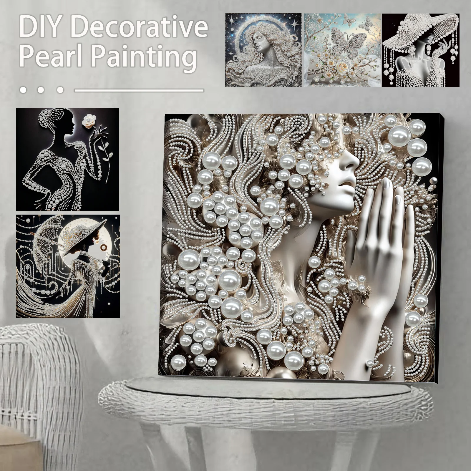 DIY Ladies Pearl Diamond Paint - Resin Art Gift review and price