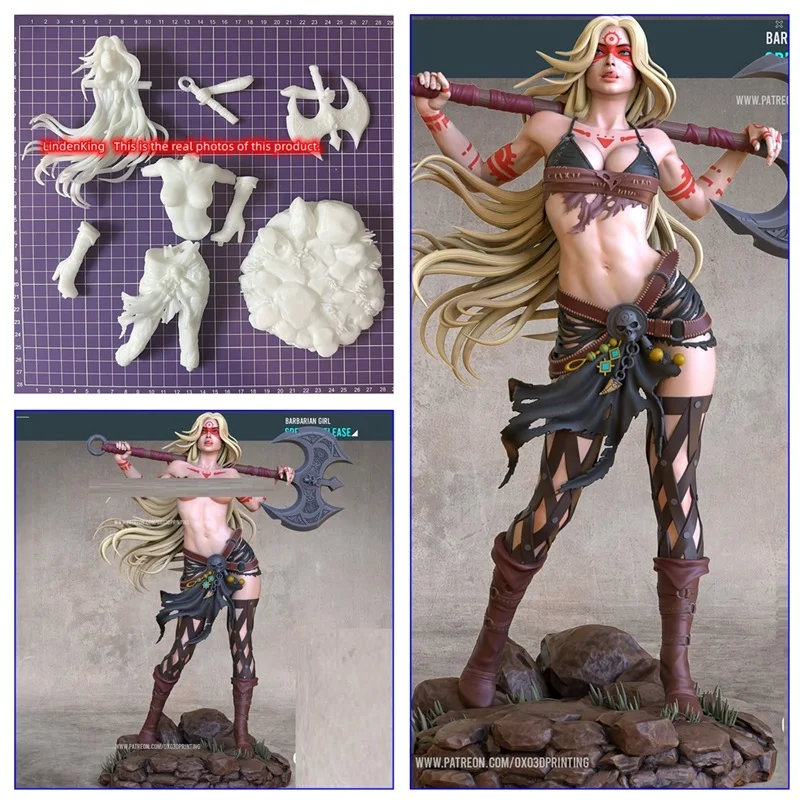 

LindenKing B031 Customize Product Garage Kits Model 3D Figure GK Model Colorless and Self-assembled Collections To Modelers