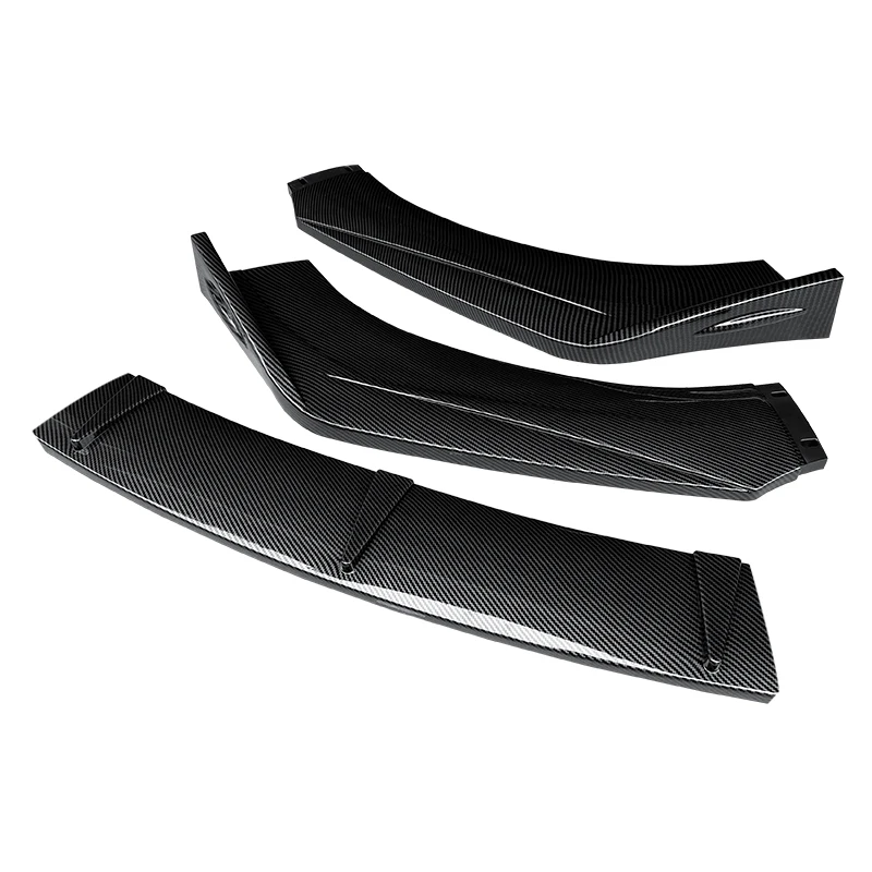 Picture 4: Car For BMW X1 E84 2011-2015 Front Bumper Splitter Lip Body Kit Spoiler Diffuser Deflector Accessories Carbon Fiber Look ABS
