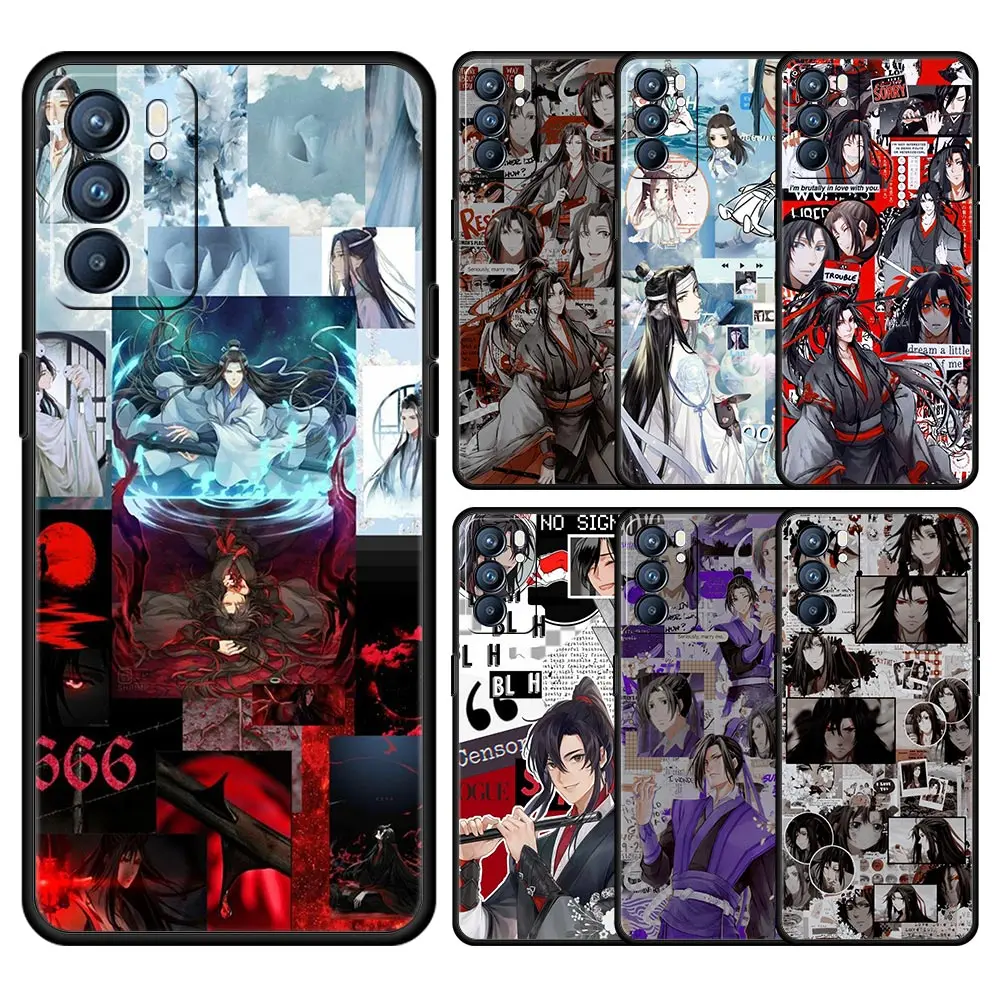 MDZS Anime Mo Dao Zu Shi Phone Case For Oppo A54 Reno7 SE Reno6 Pro Plus 5G Find X5 A53 A52 A9 2020 A95 A16 A76 A74 A15 Cover