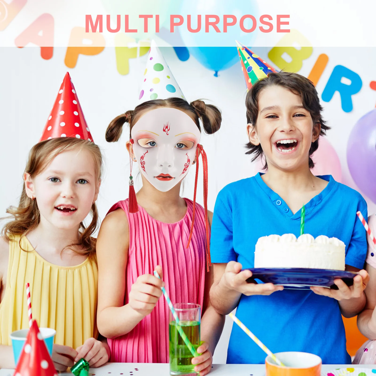 

Carnival Party Stage Performance Beauty Mask Exquisite Details Comfortable Breathable Chinese Culture Charm Halloween Decoration