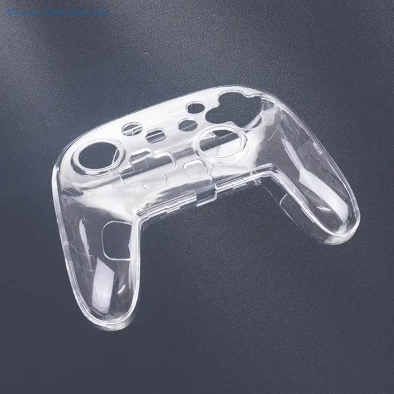 A3PD Anti Scratch Transparent Case Shell For Controller PC Material Ergonomic Contoured Effortless Installation Easy Clean