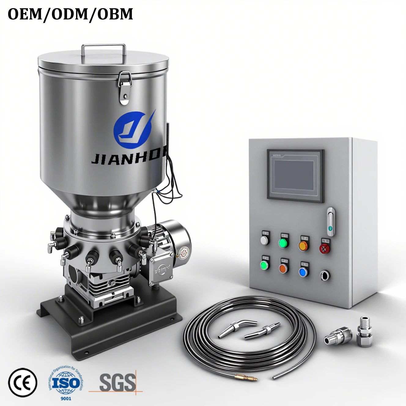 

Multiport Lubricator Multi Line Lubrication System Multi-point Outlet Bearing Automatic Electric Grease Lubrication Pump