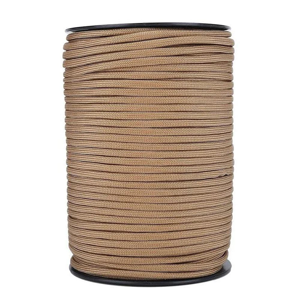 100m/31m Hochwertiges 9-adriges 550 Paracord-Seil 4mm Outdoor Taktisches Fallschirmseil Outdoor Survival Camping Zeltgurt