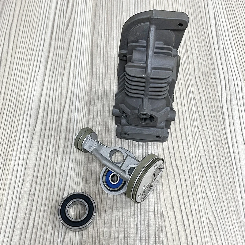 1Set 1643201204 air suspension compressor repair kit  cylinder head Piston Rod For Mercedes AMK W251 w164 x164  GL ML W221 W166 view 2