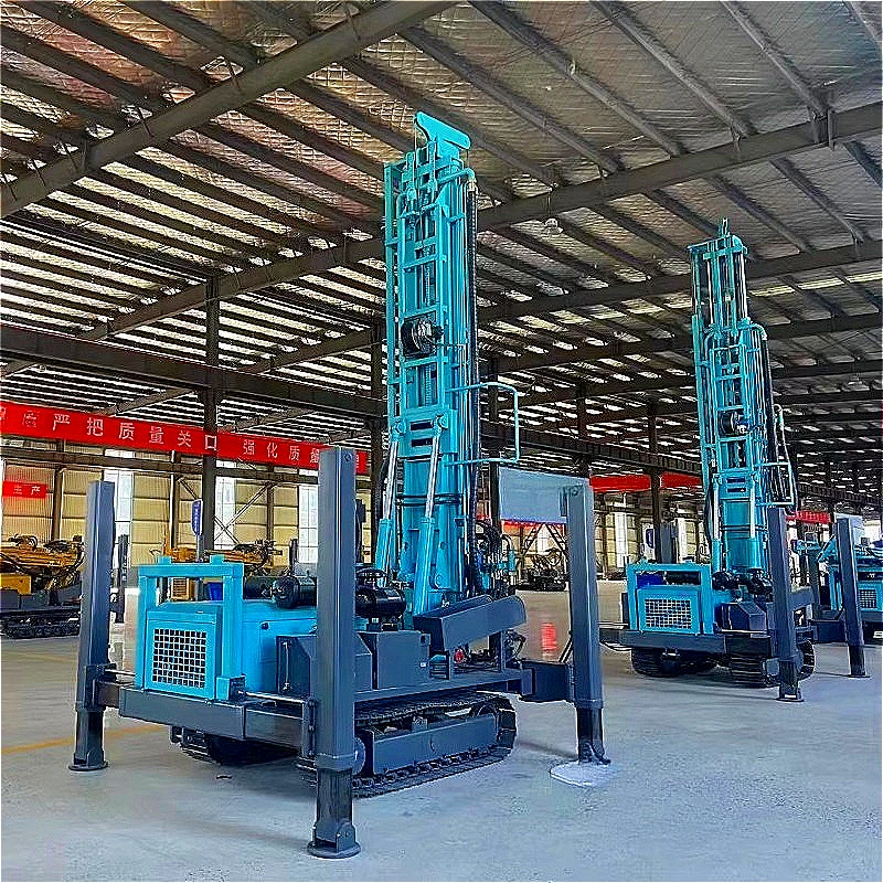 Small Diameter Water Bore Drilling Machine Hand Pump Rig Customized for Irrigation Canals and Ditch Water and Water Extraction