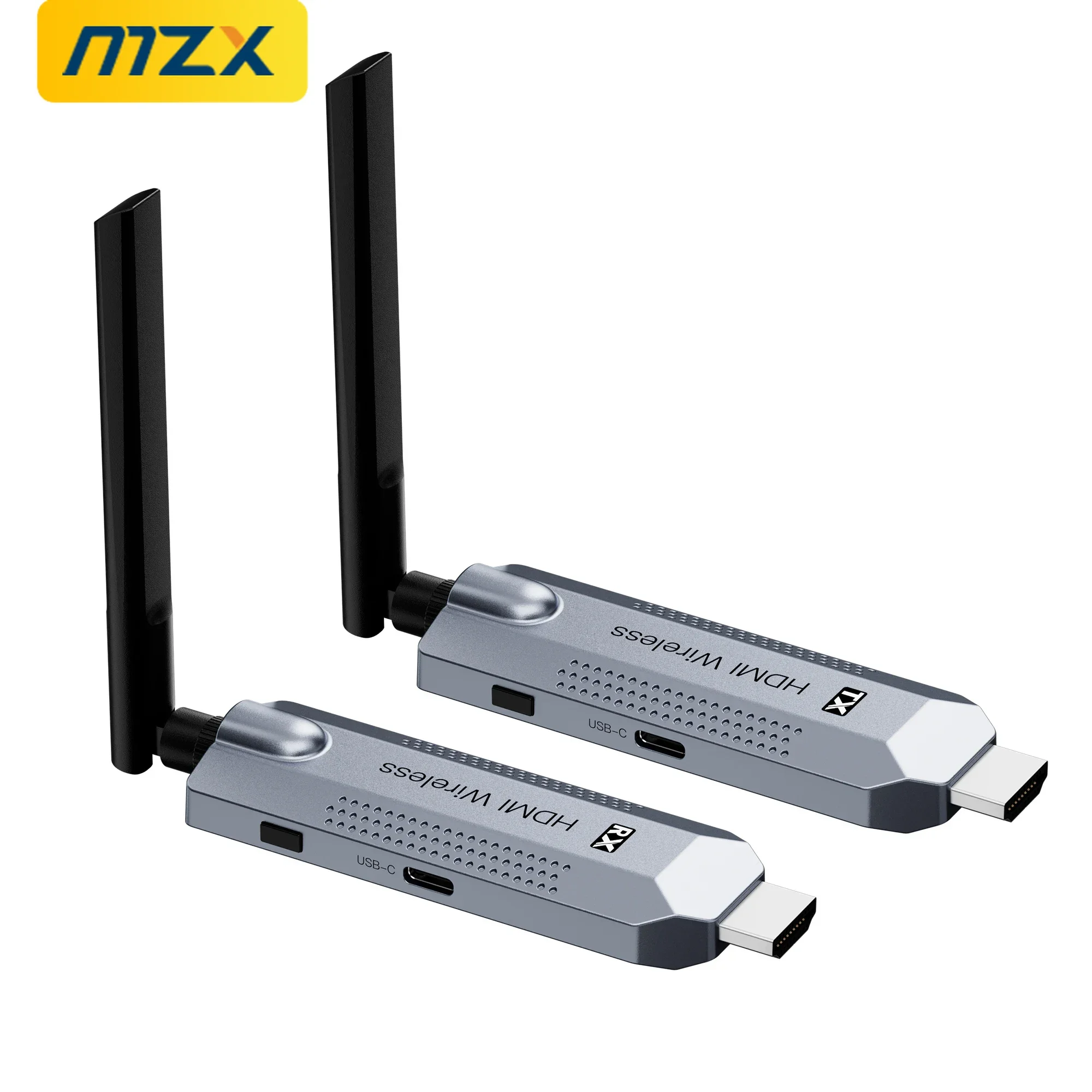 Picture 3: MZX 164ft 50m Wire-less Video Transmitter and Receiver Transmission HDMI-compatible Extender Display Adapter Cable Screen Mirror