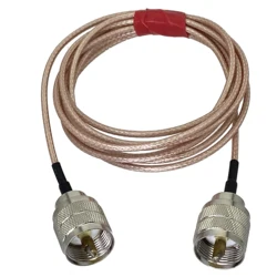 RG316 RF pigtail PL259 UHF male Plug to PL259 UHF male Connector RF Jumper pigtail straight Cable 4inch~10FT