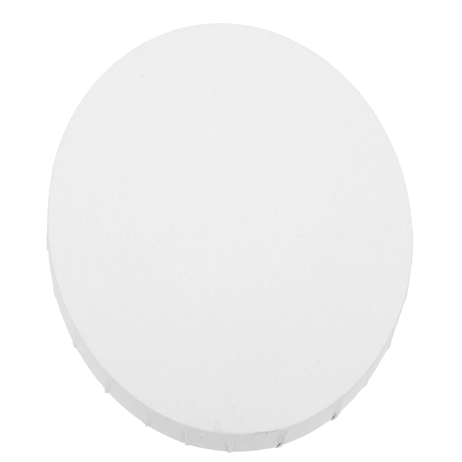 Oil Painting Frame Canvas Water Color Board Round 30X20X15CM Small Oval for Beginner White Mini Student