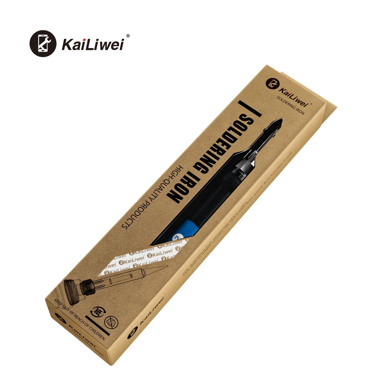 Kailiwei K-060W Adjustable Temperature Electric Solder Iron Repair Station Handle Hot Pen Welding Repair Tool 60W