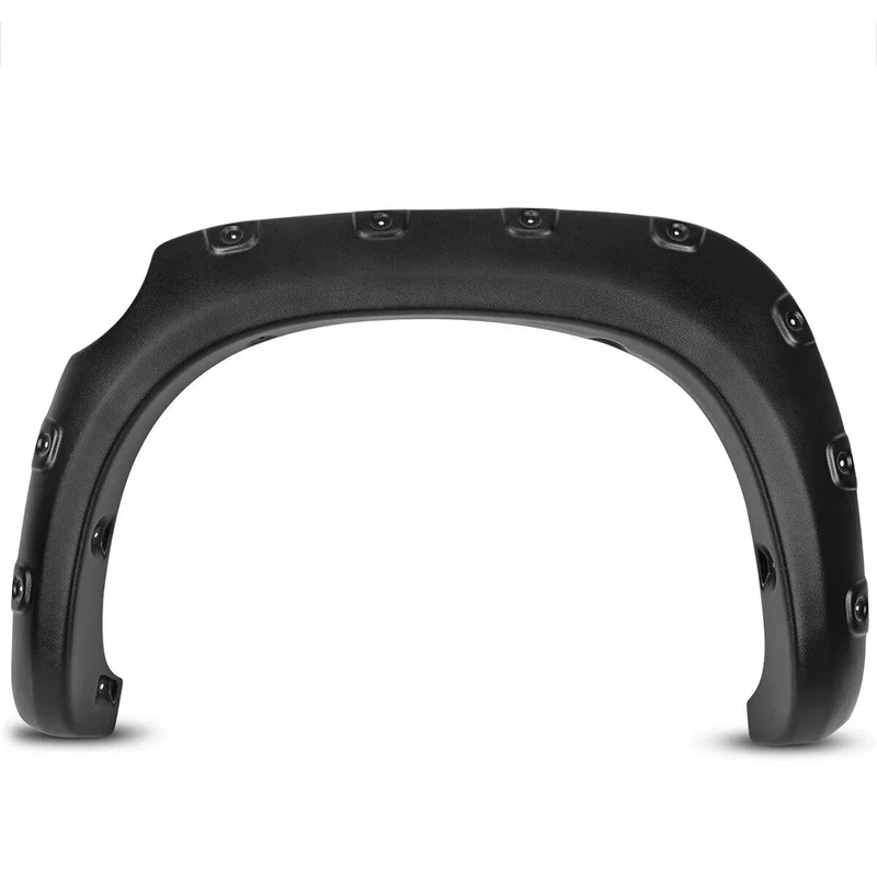 Auto Accessories Textured Pocket Rivet Bolt‑On Fender Flares Wheel Cover For Tundra 2007‑2013 Exterior Upgrade Spares
