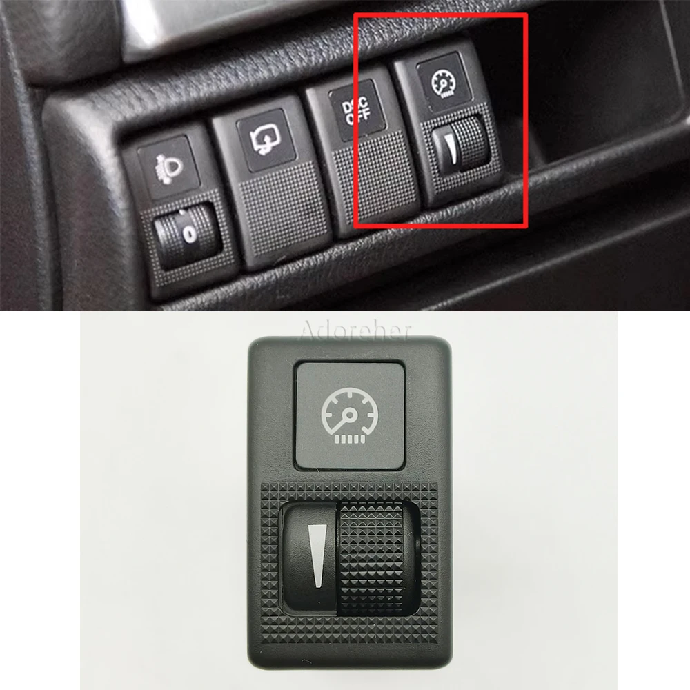 Instrument Light Lamp Adjustment Switch Dashboard Brightness Switch Button for Mazda 6 Besturn B7050 Car Accessories