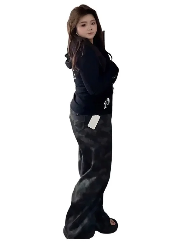 plus Size Slimming American Retro Letter Print V-Ne Long Sve Base irt Women Early Autumn New Sle Fitting Inner Wear