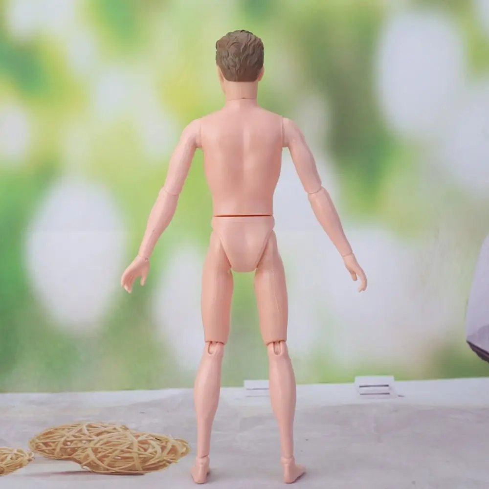

Dolls Accessories Moveable Jointed Ken Doll Body Multi-Joint Prince Male Male Nude Body 30cm Flexible Move Doll Toys Doll DIY