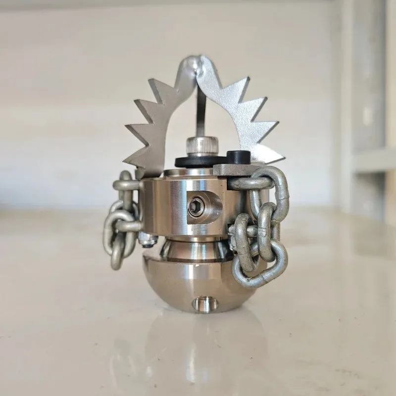 

High Pressure Pipeline Dredging cleaning ceramics sewer jetter Chain cutter Rotating nozzle G1/2" or G3/8"