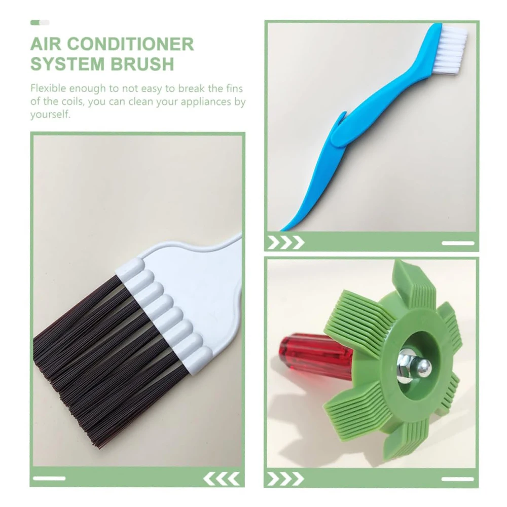 Universal Radiator Fin Repair Comb Air Conditioner Car Cooling Condenser Comb AC Cleanning Brush Evaporator Cooler Repair Tools