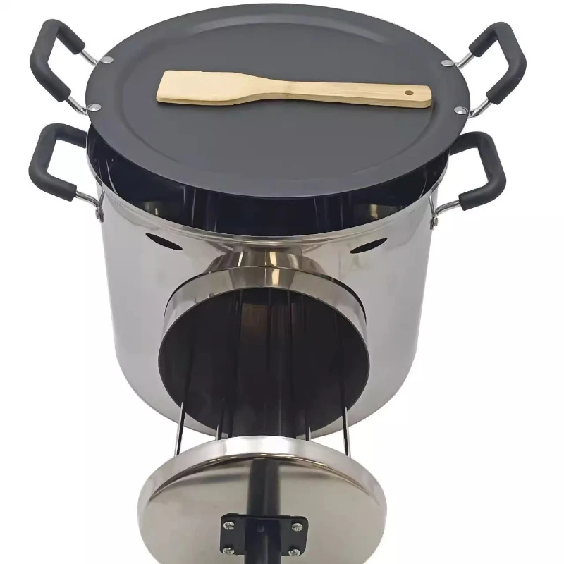 

Household gas and natural gas multi-functional frying new fire stove outdoor stall