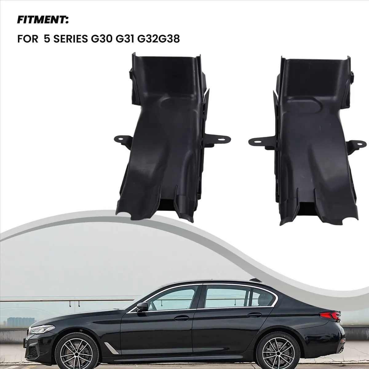 Super Sale For BMW 5 Series G30 G31 G32G38 Front Brake Air Duct Auto Parts 51747383851 51747383852