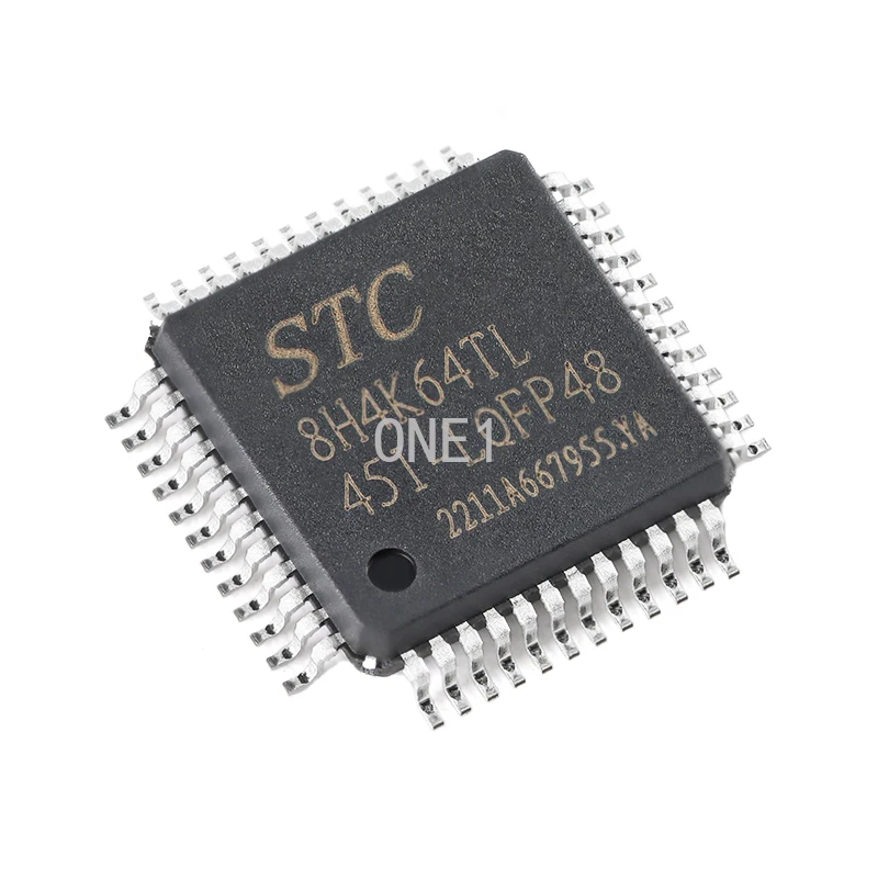 1 Teile/los Neue original STC8H4K64TL-45I-LQFP48 1T 8051 mikrocontroller, mikrocontroller MCU chip