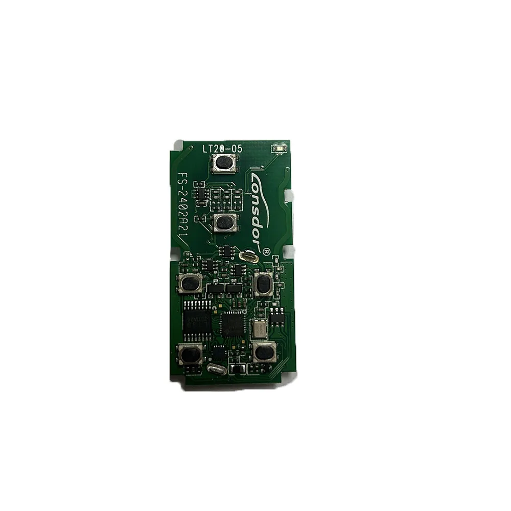 Lonsdor LT20-05 Smart Key PCB Board 6 Buttons 8A+4D Adjustable Frequency for Toyota Lexus Car Key Modification High Quality