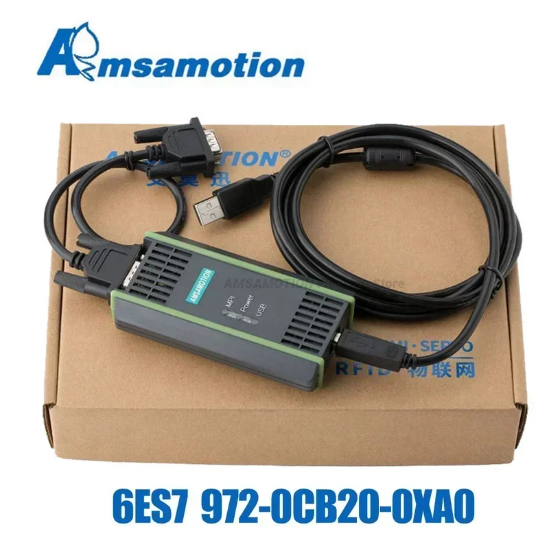6ES7 972-0CB20 USB to PC Adapter Cable 0XA0 For Siemens S7-200/300/400 RS485 Profibus MPI PPI DP DB9-pin